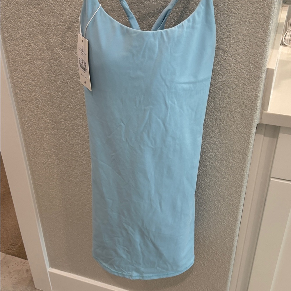 Halara Softlyzero™ Plush Backless Active Dress with Built in Bra and Shorts